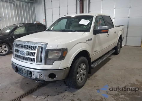 2012 Ford F-150 Lariat из США, поврежденный, VIN 1FTFW1ET6CFC22335